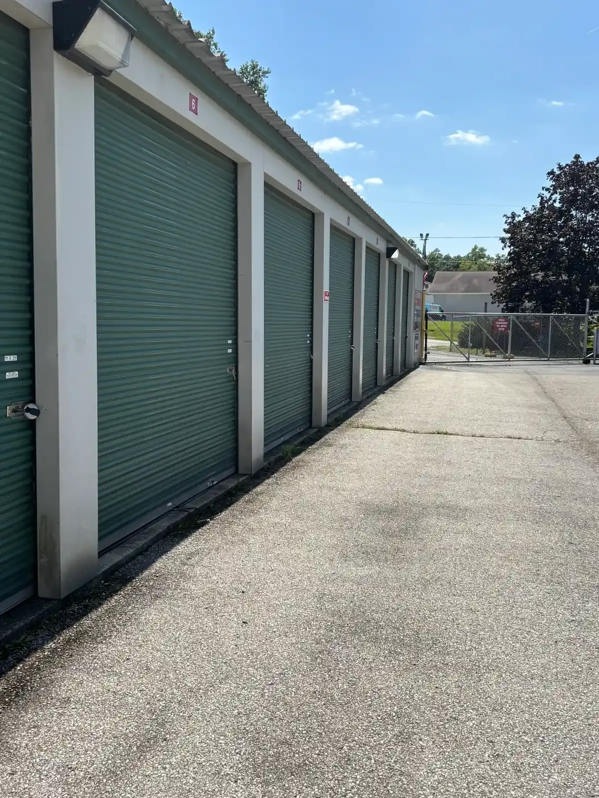 Miles of Storage Cleve Butcher Rd garage doors
